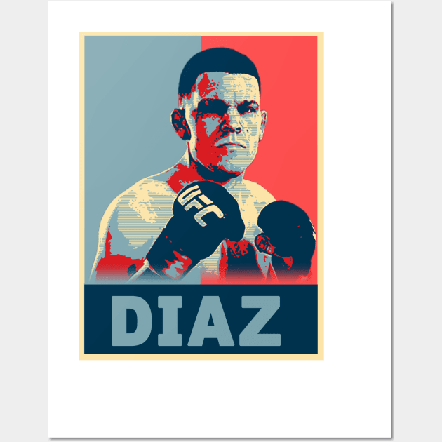 Nate Diaz Wall Art by joyTrends